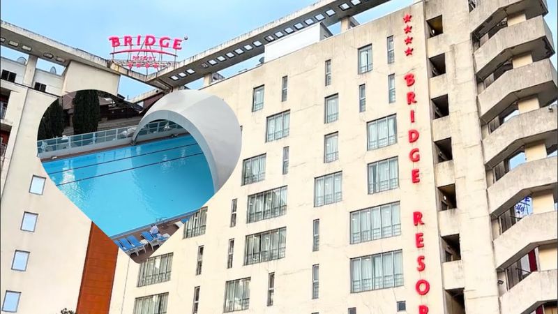 Bridge Resort 4* отель Сочи. Полный видеообзор. Территория, еда, номера, что рядом.