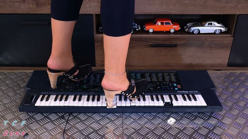 Keyboard vs. Highheels: A Musical Disaster 🎹👠🤣