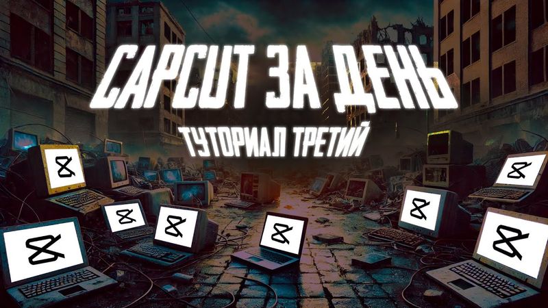 CapCut - Как Монтировать с нуля / миникурс - УРОК 3 - СУБТИТРЫ