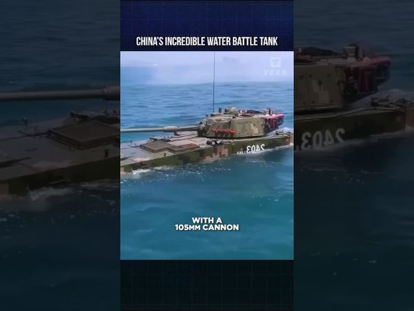 China's Incredible Water Battle Tank