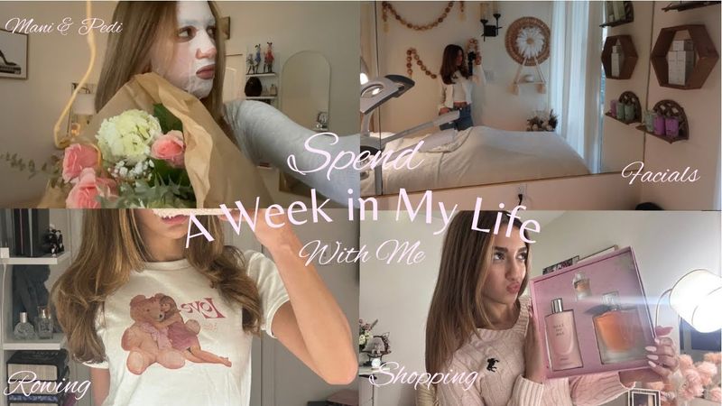Spend A Week in My Life 🧁🕯️✨ | mani pedi, rowing, wicked |