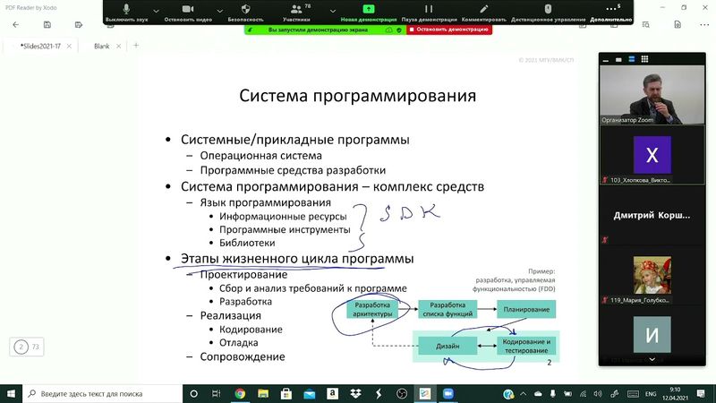 Падарян В. А. - Архитектура ЭВМ и язык ассемблера - 17. Элементы системы программирования