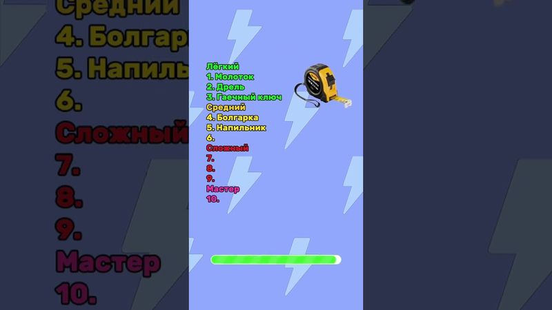 Ни одна женщина не назовет эти инструменты правильно! #тест #инструмент #викторина #женщина #квиз