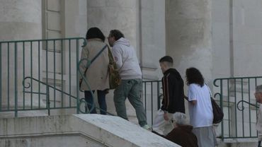Relatives of murdered French teenager arrive for second day of trial | AFP