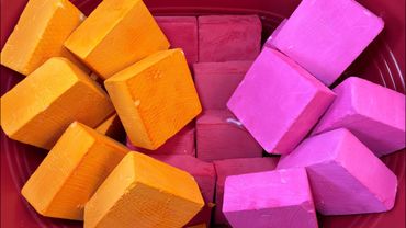 Super Softnes Dyed F1 Chalk | Oddly Satisfying | ASMR
