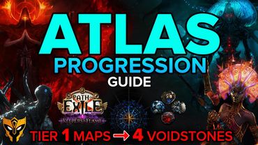 دليل ATLAS PROGRESSION: خرائط المستوى 1 لأربعة أحجار فراغ [مسار المنفى 3.27]