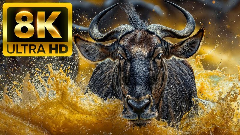 AFRICA'S WILDLIFE 8K (60FPS) ULTRA HD and You Won't Believe What I Saw