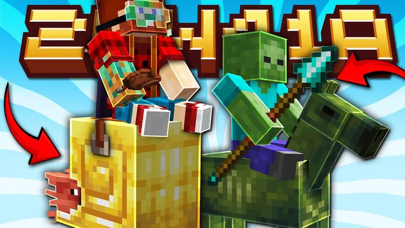 Майнкрафт 1.22 обновление! 25w41a | Наутилус, Зомби Наутилус, Копья и Всадник | Майнкрафт Обзор