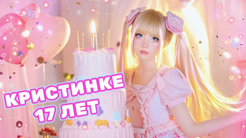 КРИСТИНКЕ 17 ЛЕТ🎉  ПРИГЛАШАЮ ВСЕХ НА 🎂ДР🎁🎂 СТРИМ в прямом эфире🔴 #ютубситихолл