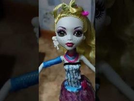 Кукла Monster High Лагуна Блю из серии Смертельно прекрасный горошек(Dot Dead Gorgeous)