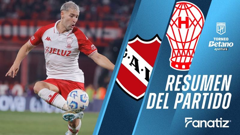 Independiente 0 vs. Huracán 0 (5-6)  - Resumen del Partido - #TorneoApertura2025