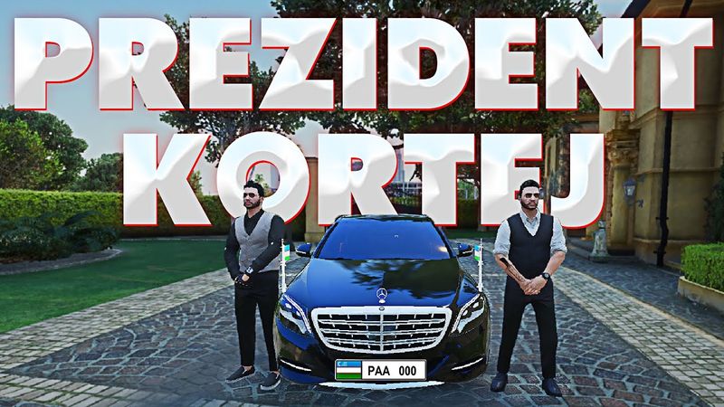 DELIGATSIYA KORTEJI AMERIKADA! ENG KATTA O'ZBECKCHA KORTEJ! GTA 5 Online - GTA 5 UZBEK #1