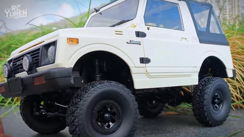 DISCOVER New Suzuki Jimny  Unboxing 1/10 scale WPL C74-1 rc rock crawler offroad 4x4