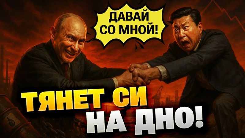 Пекин уже на пределе! Россия тянет Китай в санкционное болото!