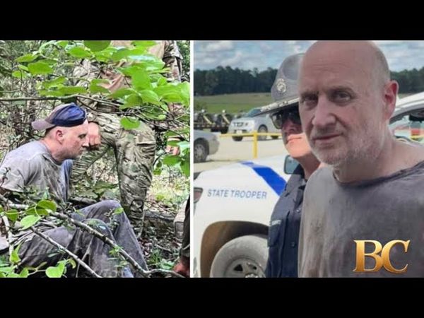 A former police chief who escaped from an Arkansas prison is captured