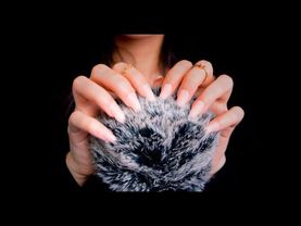 [ASMR] Fluffy Mic Scratching With Long Nails ❤️  Simulated Scalp Massage
