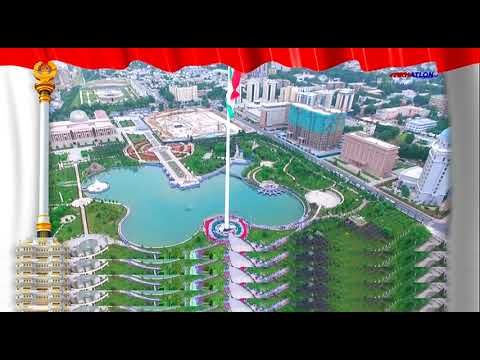 Глючное начало эфира после профилактики канала ТВ Хатлон (Бохтар, Таджикистан) 17.02.2025