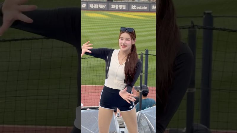 황재균 등장송 #이예빈 #이예빈치어리더#ktwiz #kt위즈 #kt위즈치어리더