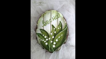 ДЕЛАЕМ ПРЯНИК "ЛАНДЫШИ"/Making gingerbread "Lilies of the valley"