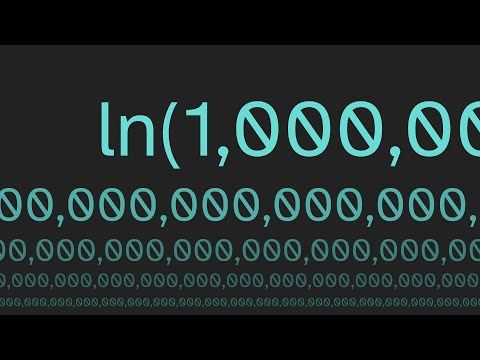 The Natural Logarithm of Novenonagintanongentillion
