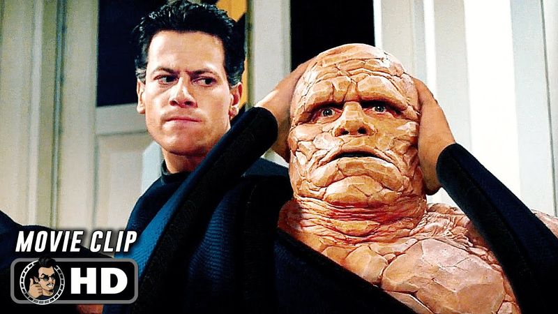 Mr. Fantastic Vs The Thing Fight Scene | FANTASTIC FOUR (2005) Movie CLIP HD