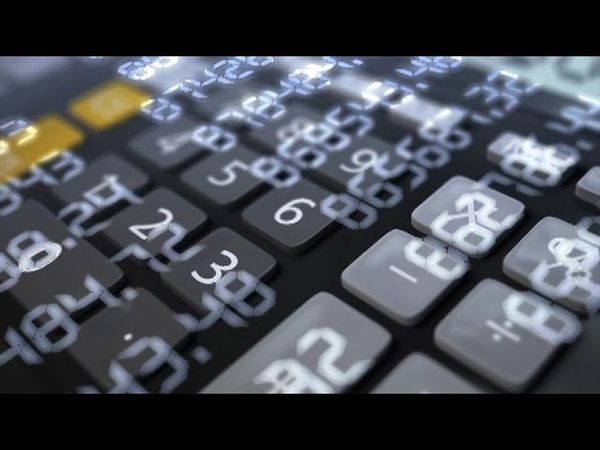 #Футаж результаты перед калькулятором ◄4K•HD► #Footage results before calculator