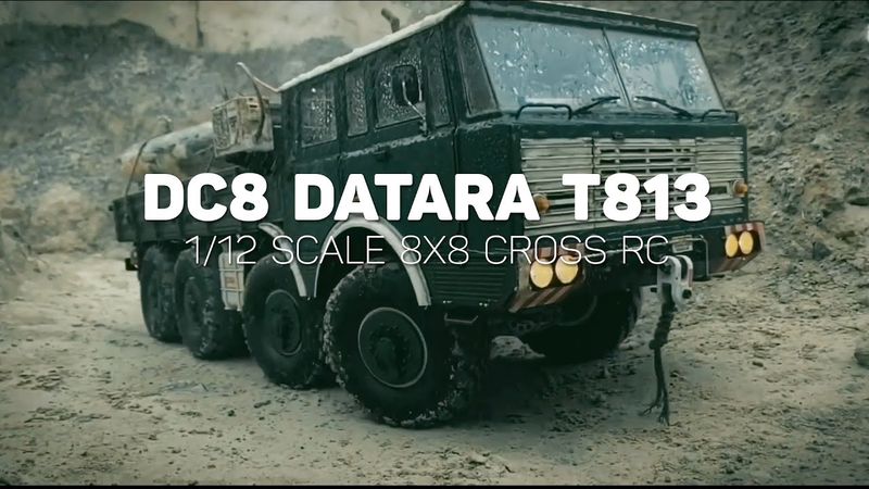 The real beast? 1/12 SCALE 8X8 CROSS RC DC8 DATARA T813  \ E3S-RC