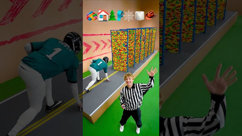 Football player 🏈 vs Layers 🧱