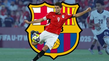 Hamza Abdelkarim - Welcome to FC Barcelona | AFCON U17 Highlights