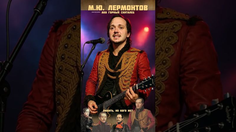 Михаил Юрьевич Лермонтов со своим хитом «И скучно и грустно….»#стих #лермонтов #песня #поэт #поэзия