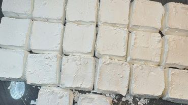 Plain Blocks crush | Crispy and soft