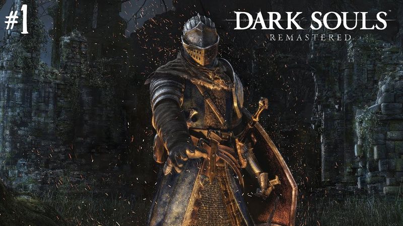 Впервые в Дарк Соулс 😱 Dark Souls Remastered #1