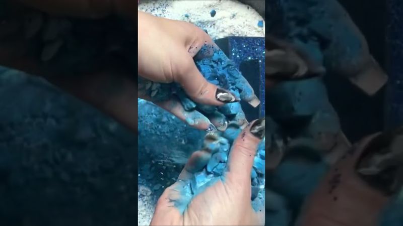 Glittery Blue Freshies 💙✨