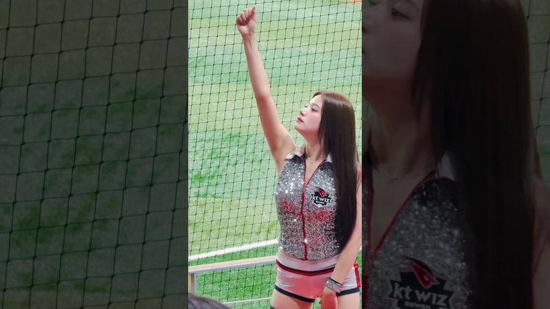 자유의 여신상🗽#이예빈 #이예빈치어리더#ktwiz #kt위즈 #kt위즈치어리더