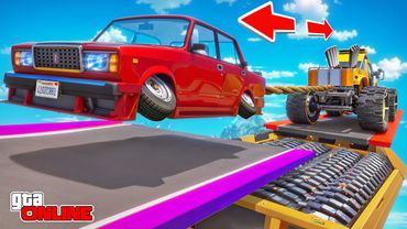 КАКАЯ ЧИТЕРСКАЯ ТАЧКА САМАЯ СИЛЬНАЯ? ЖИГА ПРОТИВ БИГФУТА В ГТА 5! ПЕРЕТЯГИВАНИЕ КАНАТА В GTA 5!