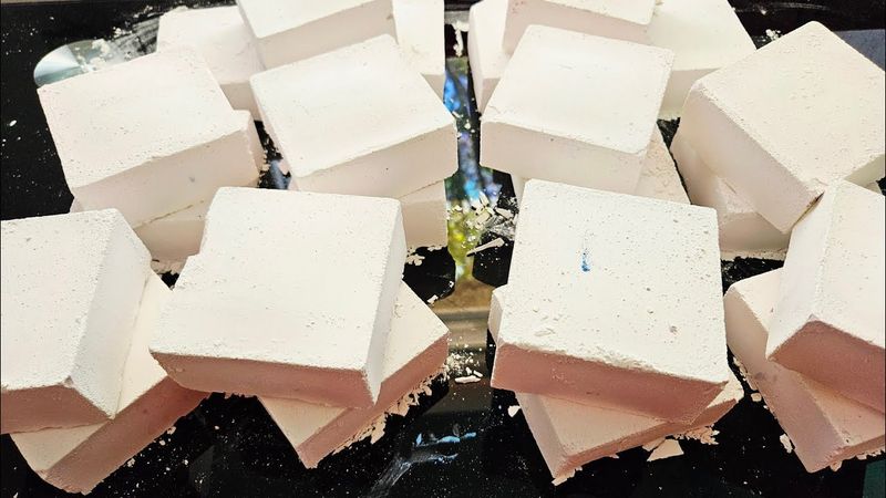 Plain Full Block Crush | Creamy Powdery Soft Texure of ASMR Gymchalk | Sleepaid | Oddly Satisfying |