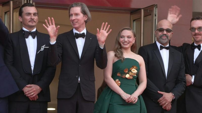 Cannes : Wes Anderson and cast of 'The Phoenician scheme' on red carpet | AFP