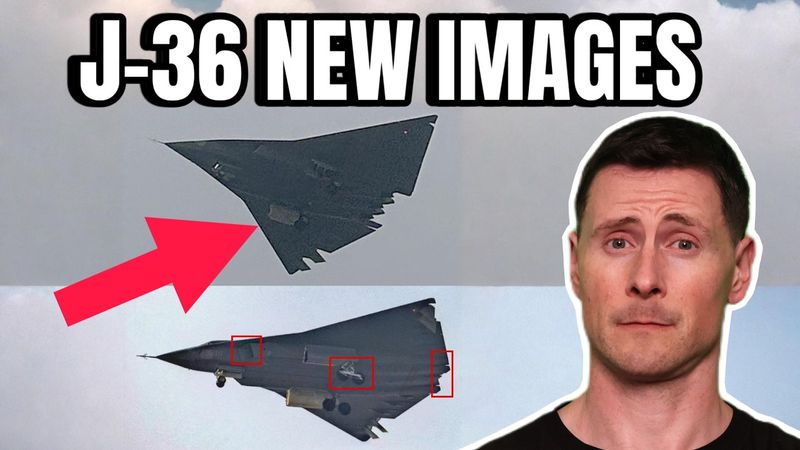 NEW J-36 Images: Could Updates Give China the STEALTH EDGE?