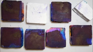 SUPER DEEEEEP Dyed Gym Chalk ASMR - 6K Celebration!!!!!