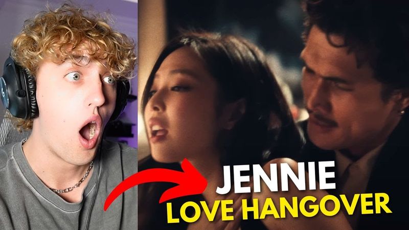 JENNIE & Dominic Fike - Love Hangover (Official Video) - REACTION!