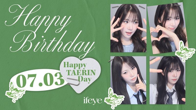 🎂HAPPY TAERIN DAY LIVE🤍