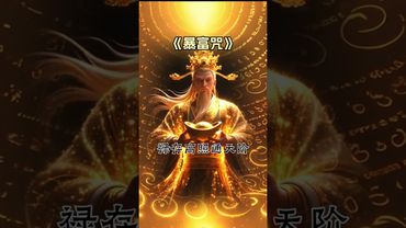 《道家暴富咒》暴富暴美暴发财！一暴再暴！八方来财！接了！转发！功德无量！#正能量 #人生感悟 #国学文化 #道家文化 #传统文化 #民间传说  #财源滚滚 #好运连连 #八方来财 #转运 #財運