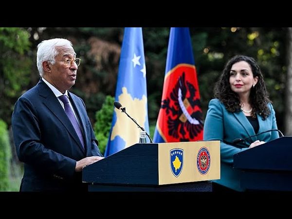 Antonio Costa urges Kosovo to fulfil EU commitments during Western Balkans tour