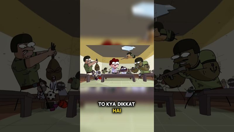 Garib Bachhe Ne Kiya Top Fir 🥀😎💫 #shorts #animation #attitude