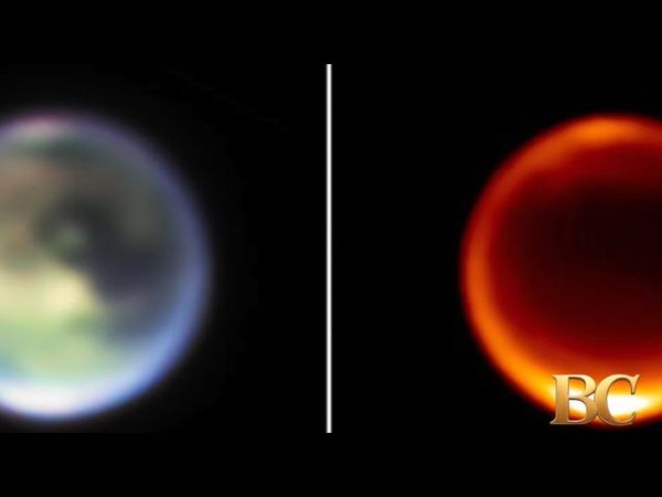 James Webb Space Telescope captures ghostly images of clouds on Saturn’s largest moon Titan