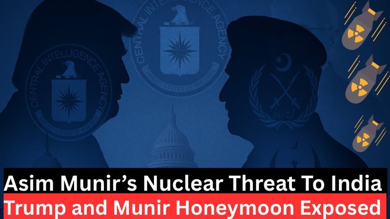 Asim Munir Threatens India With Nuclear Weapons | Munir -Trump EXPOSED | Real Paki-US Love Exposed