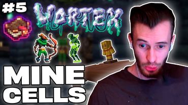 Заквиель ОТПРАВИЛСЯ В МИР DEAD CELLS | Новая магия, тигель | Vortex #5 | Нарезка Заквиеля