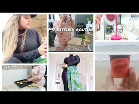 يوم عاصف عند البحر | فلوق وروتين المطبخ