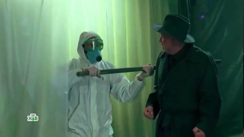 Максимов и Гнездилов драка в лаборатории