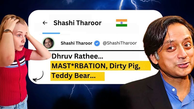 'Dirty' Teddy Bear & Eugenics | Shashi Tharoor SPEECHLESS | Karolina Goswami’s BRILLIANT Takedown!
